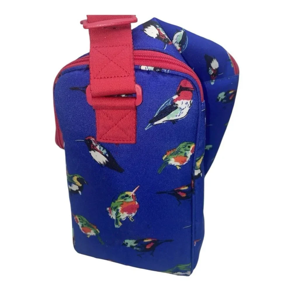 Vera Bradley Blue Bag with Colorful Bird Design